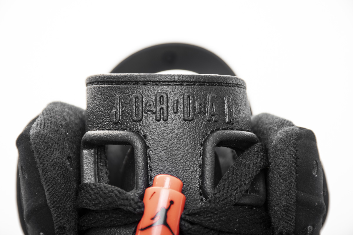  Air Jordan 6 Retro Black Infrared 384664-060