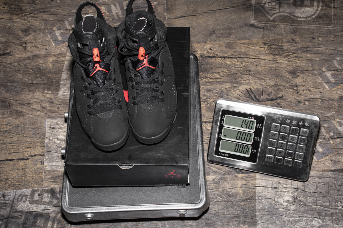  Air Jordan 6 Retro Black Infrared 384664-060