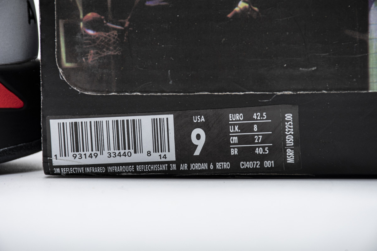 Pkgod Air Jordan 6 Retro Reflections of a Champion