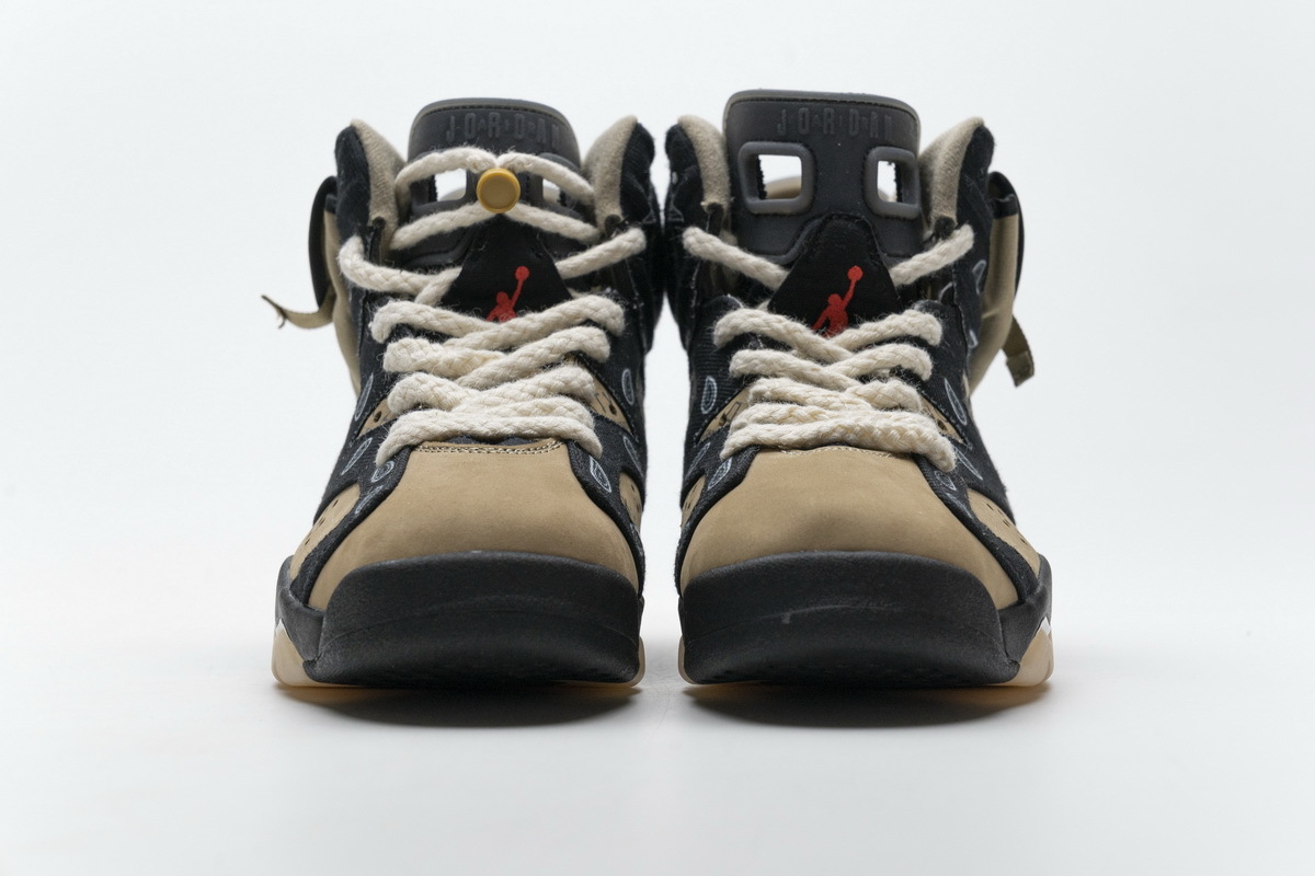  Travis Scott x Air Jordan 6 Jackboys Brown Black CT5058-001