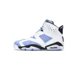 Pkgod Air Jordan 6 Retro UNC White