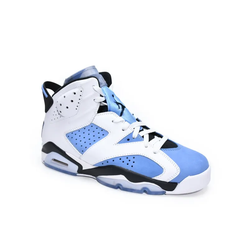 Pkgod Air Jordan 6 Retro UNC White