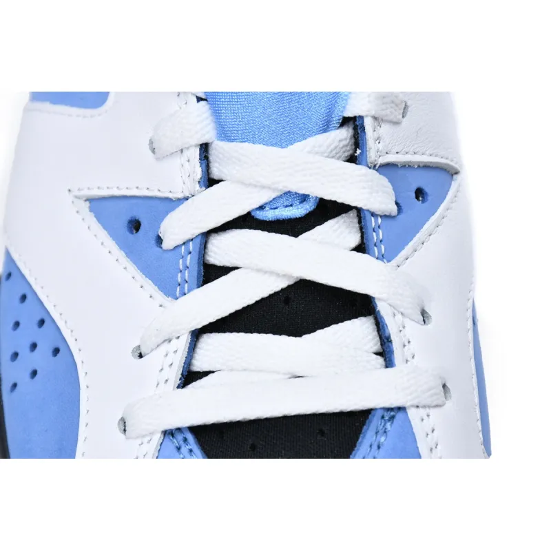 Pkgod Air Jordan 6 Retro UNC White