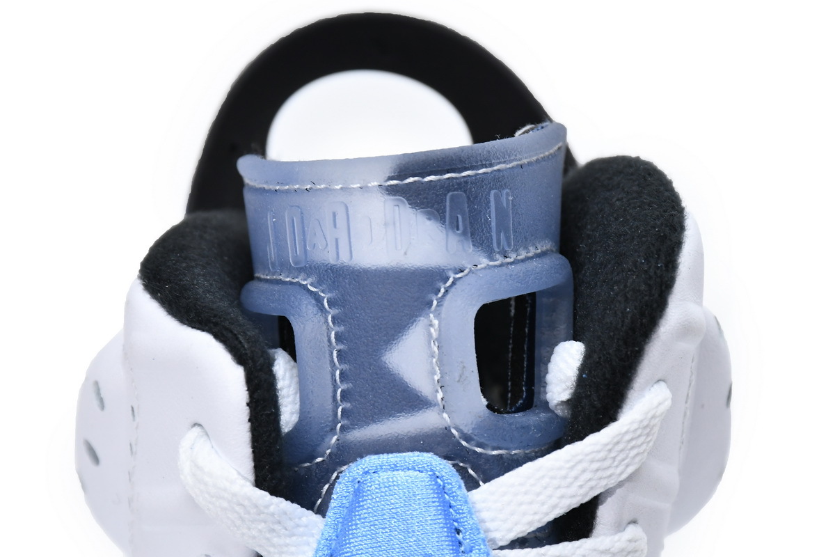 Pkgod Air Jordan 6 Retro UNC White