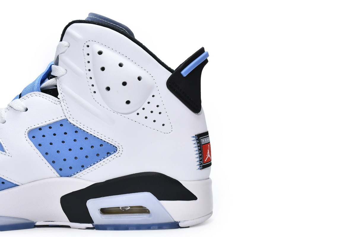 Pkgod Air Jordan 6 Retro UNC White