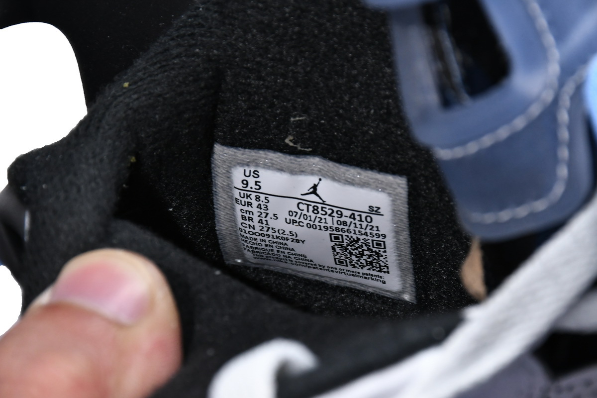 Pkgod Air Jordan 6 Retro UNC White