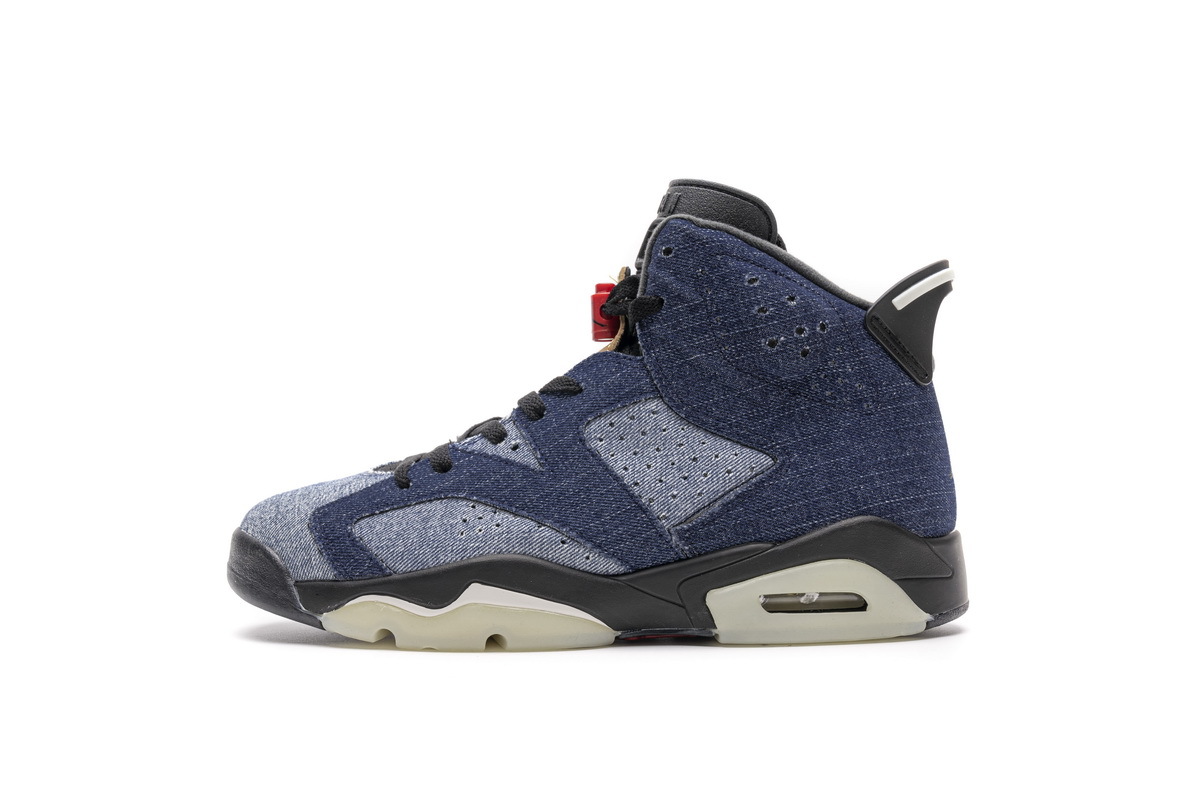  Air Jordan 6 Retro Washed Denim