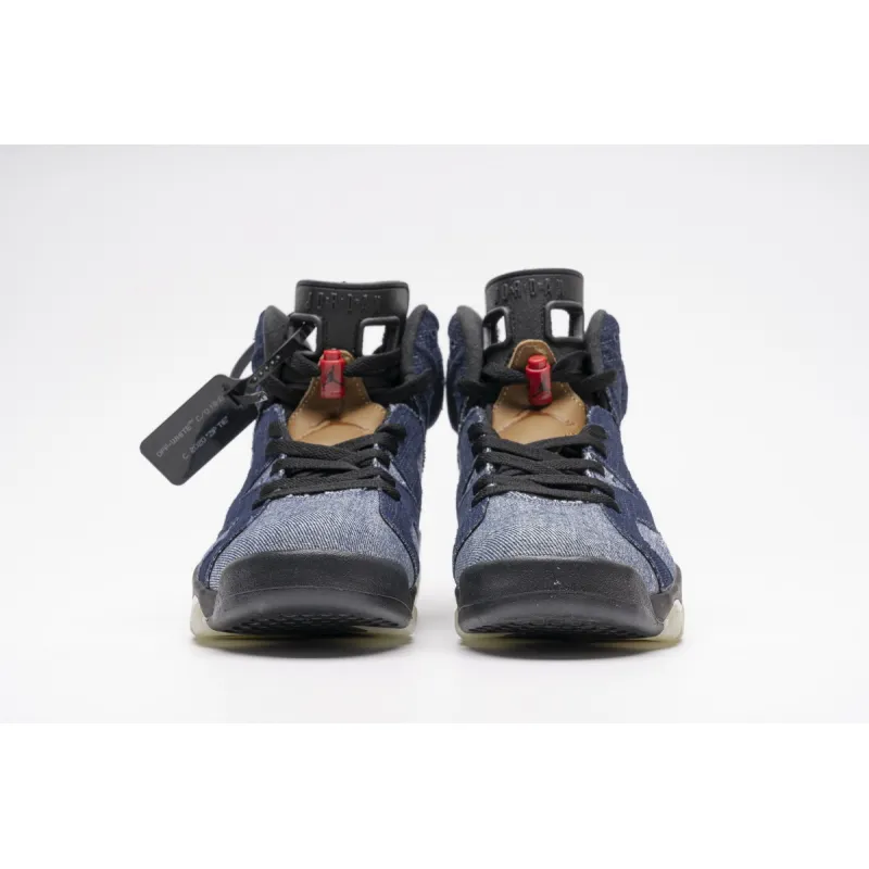 Pkgod Air Jordan 6 Retro Washed Denim