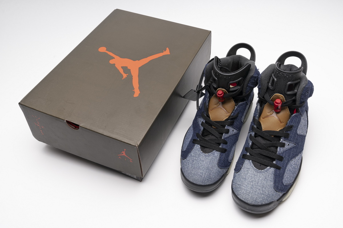  Air Jordan 6 Retro Washed Denim