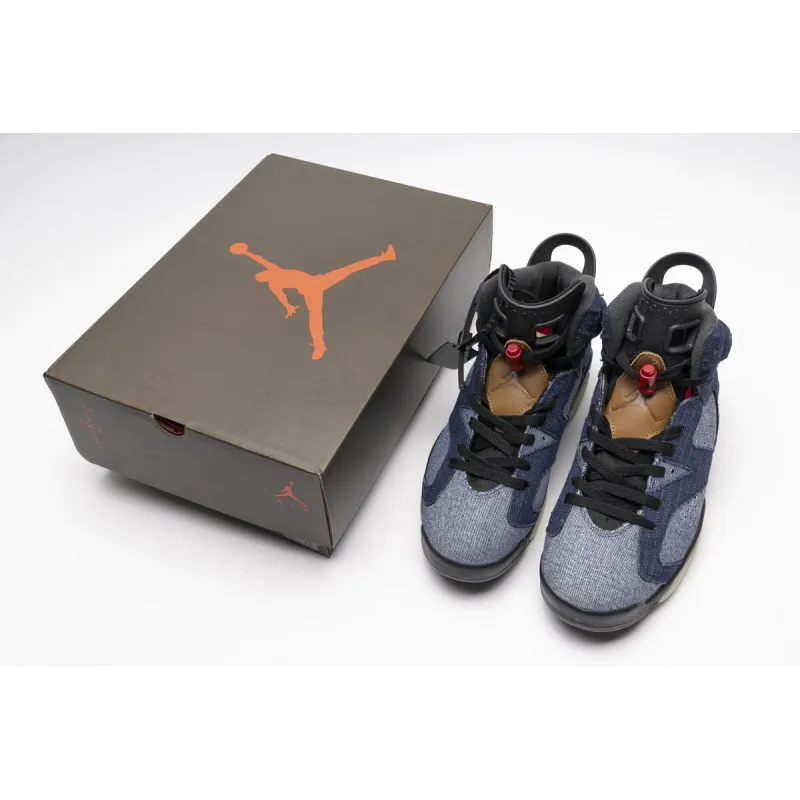 Pkgod Air Jordan 6 Retro Washed Denim