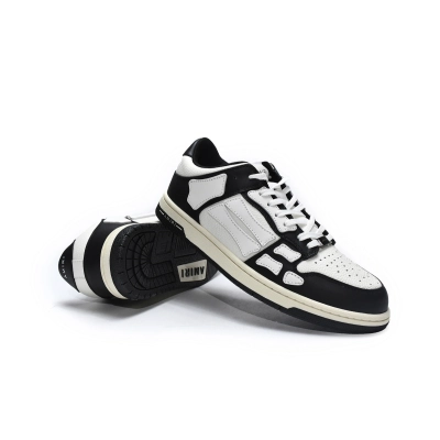 Pkgod AMIRI Skel Panelled Top Low White  02