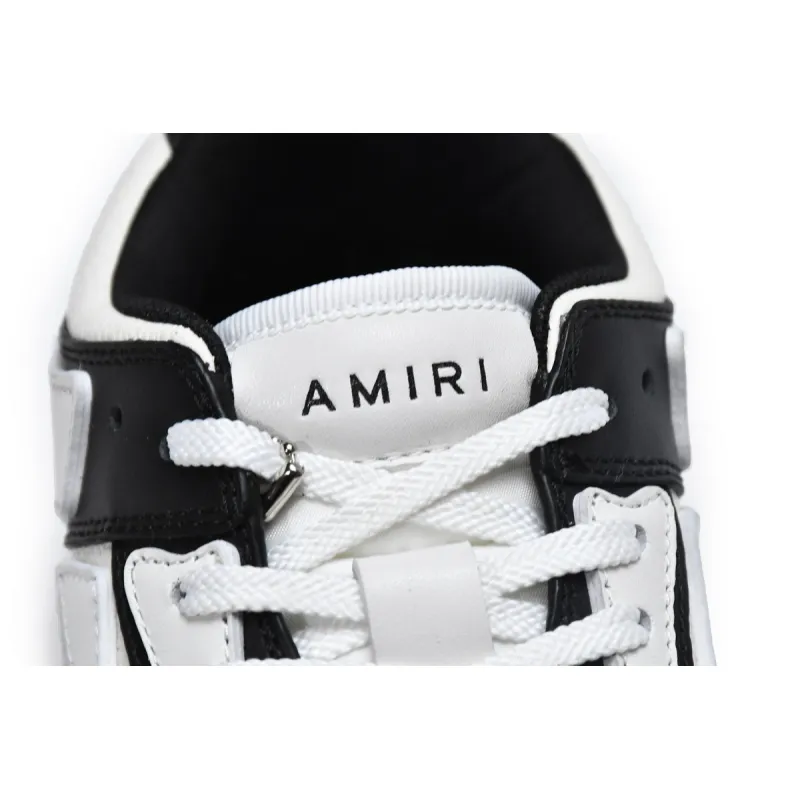 Zafa Wear AMIRI Skel Panelled Top Low White 