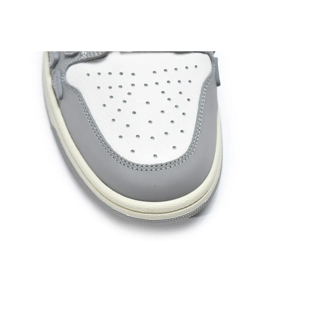 Pkgod AMIRI Skel Panelled Top Low Whtie Grey