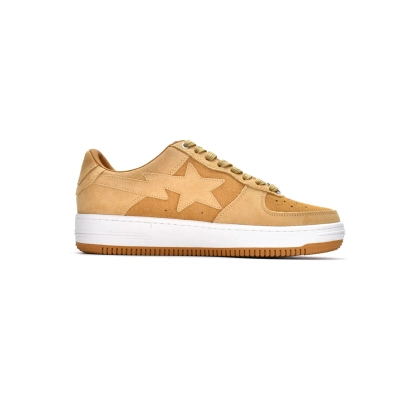Pkgod A Bathing Ape Bape Sta Beige Suede 02