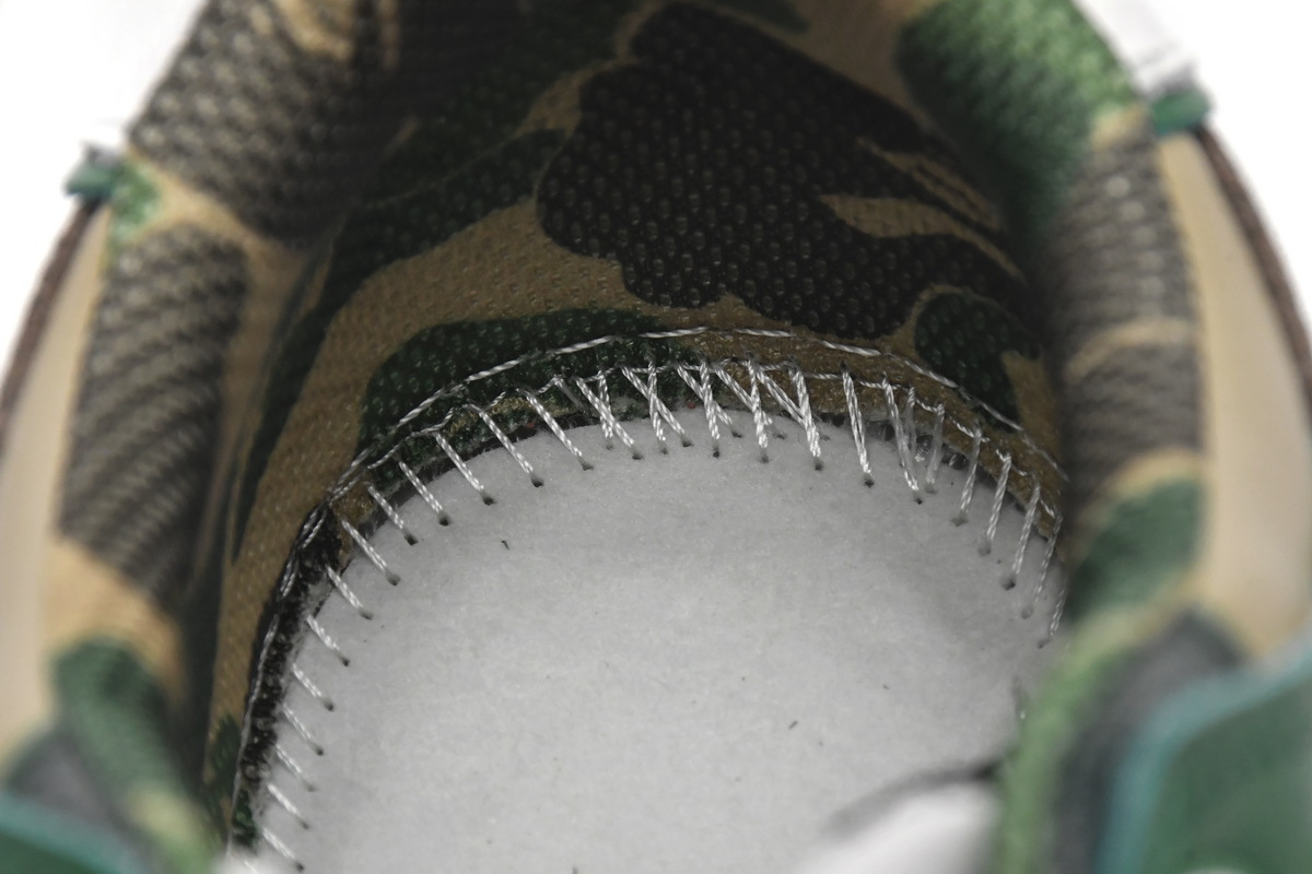 Pkgod Bape Sk8 Sta Low Castle Peak black green