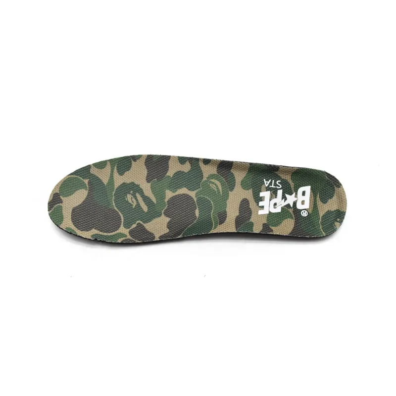 Pkgod Bape Sk8 Sta Low Castle Peak black green