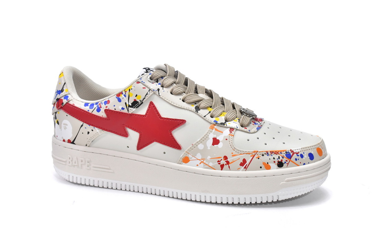 Pkgod Bape Sk8 Sta Low Color speckles