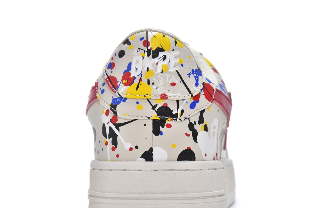 Pkgod Bape Sk8 Sta Low Color speckles