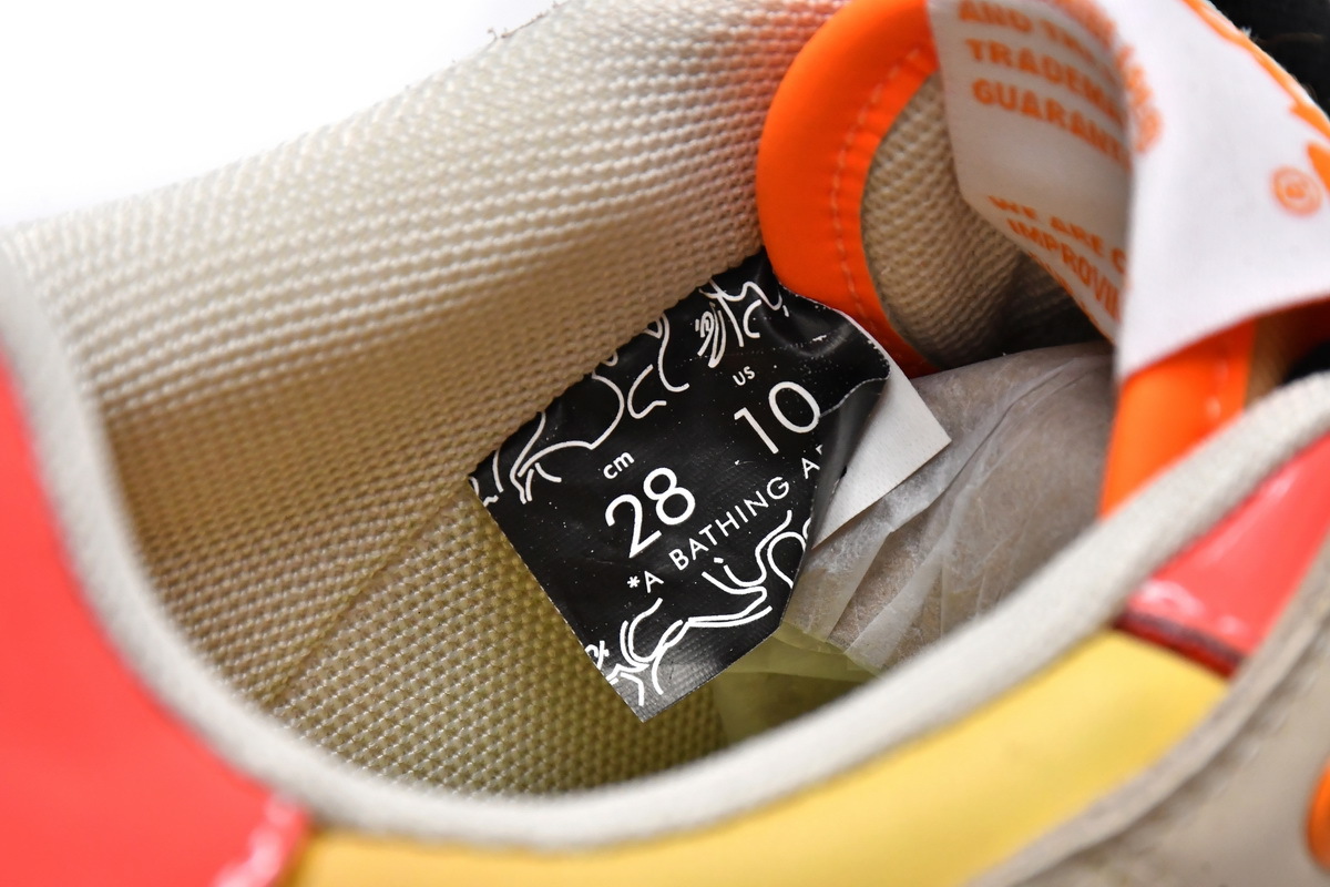 Pkgod Bape Sk8 Sta Low Gradient orange