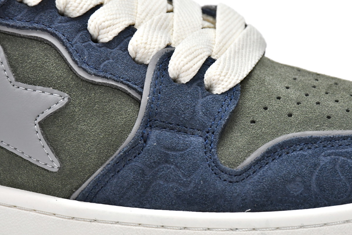 Pkgod Bape Sk8 Sta Low Military green