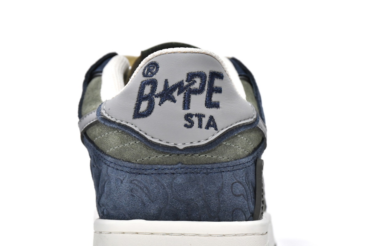 Pkgod Bape Sk8 Sta Low Military green