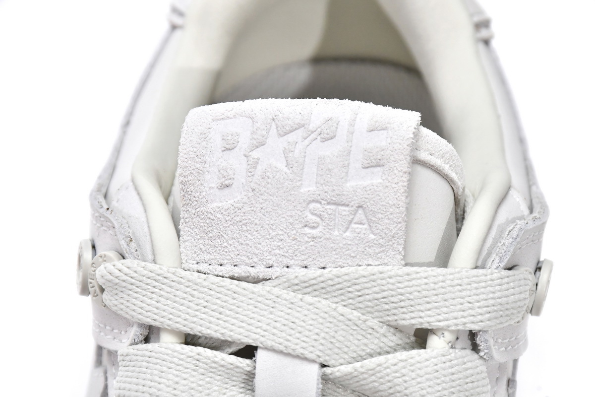 Pkgod Bape Sk8 Sta Low White