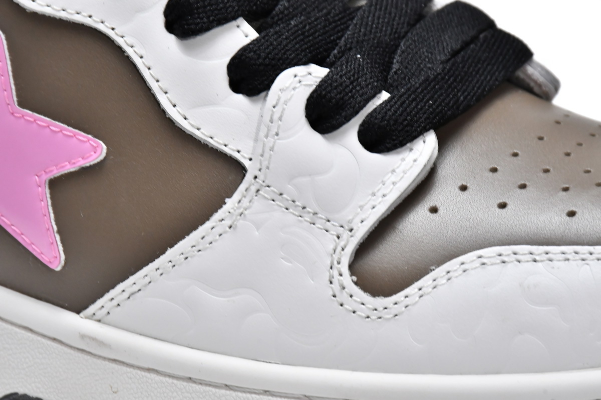 Pkgod Bape Sk8 Sta Low White brown