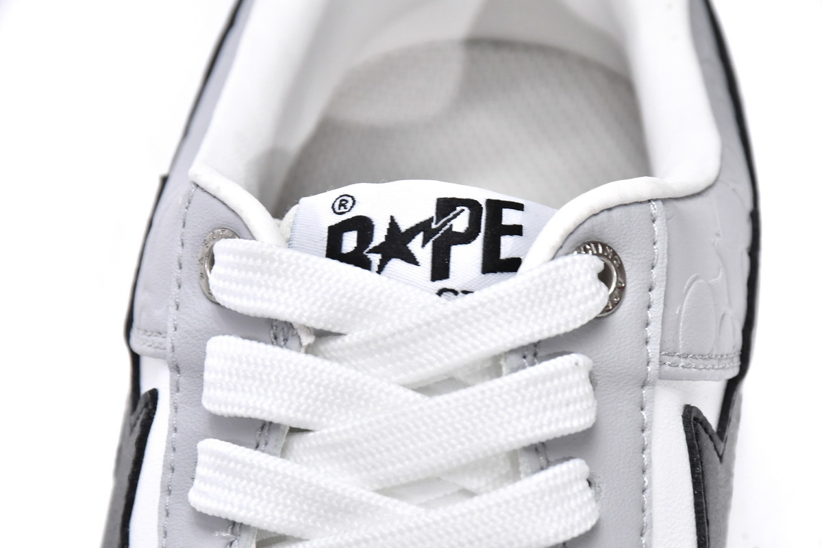Pkgod Bape Sk8 Sta Low White grey black