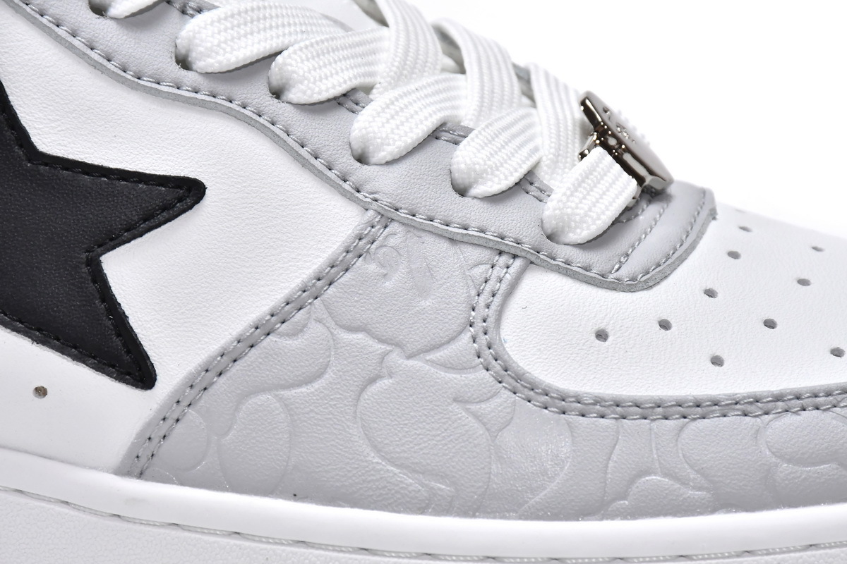 Pkgod Bape Sk8 Sta Low White grey black