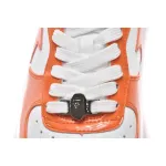 Zafa Wear Bape Sk8 Sta Low White Orange