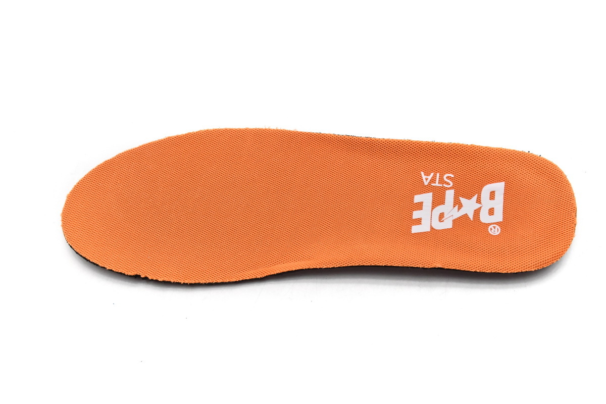 Pkgod Bape Sk8 Sta Low White Orange
