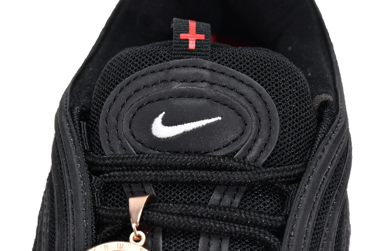     Cheap MSCHF x INRI x Nike Air Max 97 Black White Red​