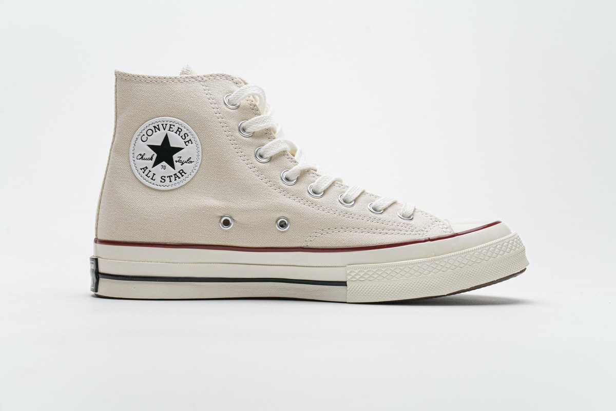     Converse Chuck 70 HI Parchment Garnet Egret