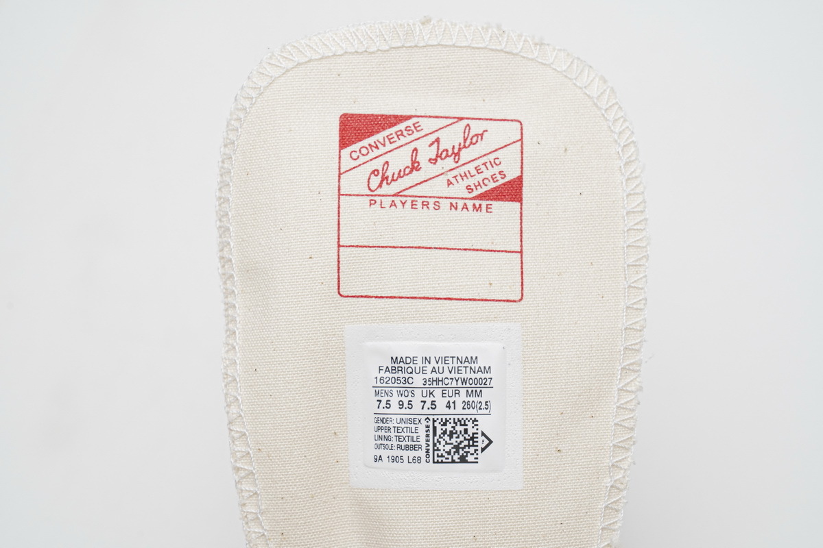     Converse Chuck 70 HI Parchment Garnet Egret
