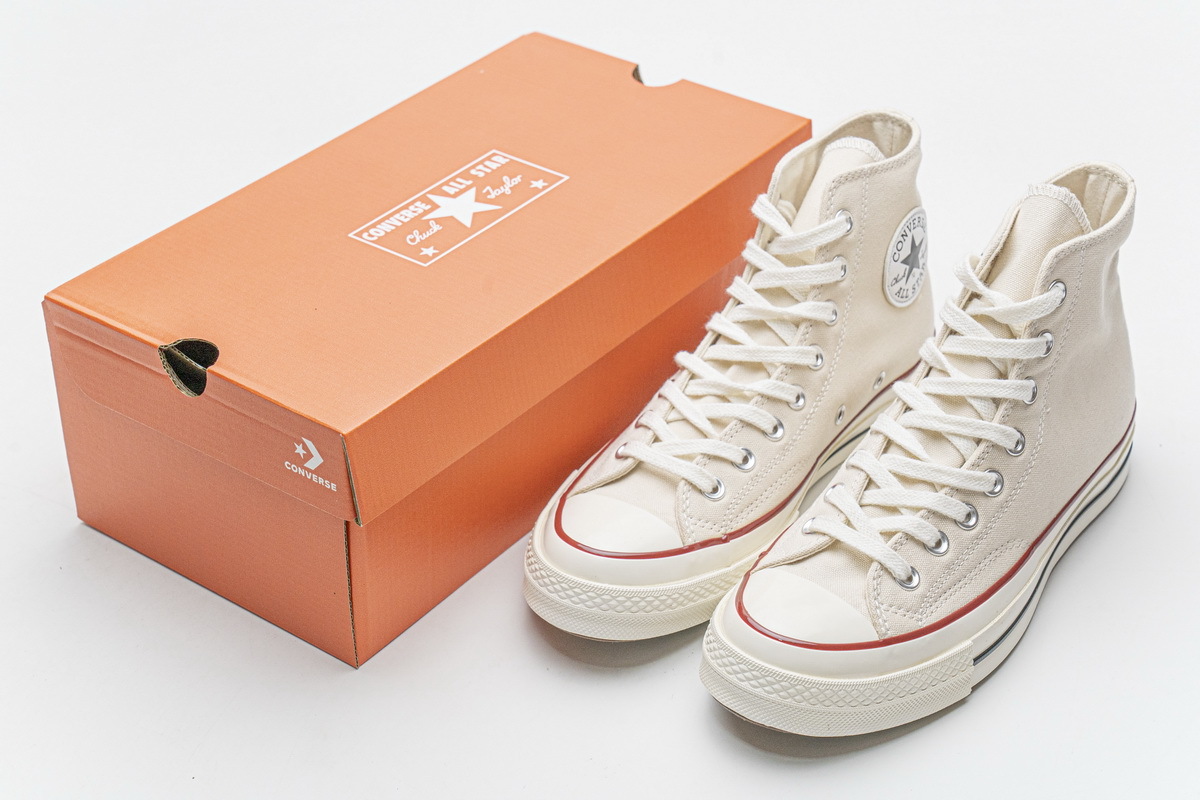     Converse Chuck 70 HI Parchment Garnet Egret