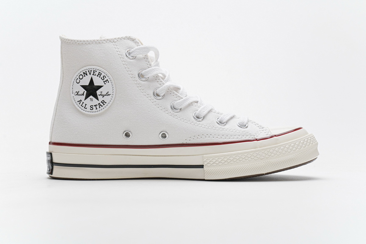     Converse Chuck 70 HI White Garnet Egret