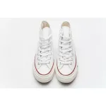 Pkgod Converse Chuck 70 HI White Garnet Egret