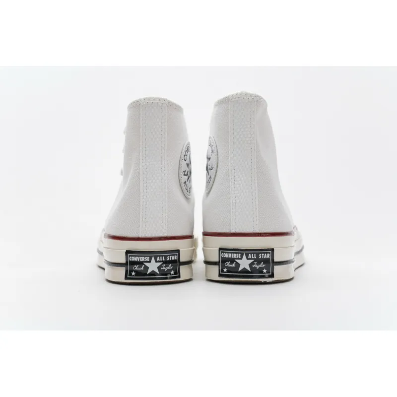 Pkgod Converse Chuck 70 HI White Garnet Egret