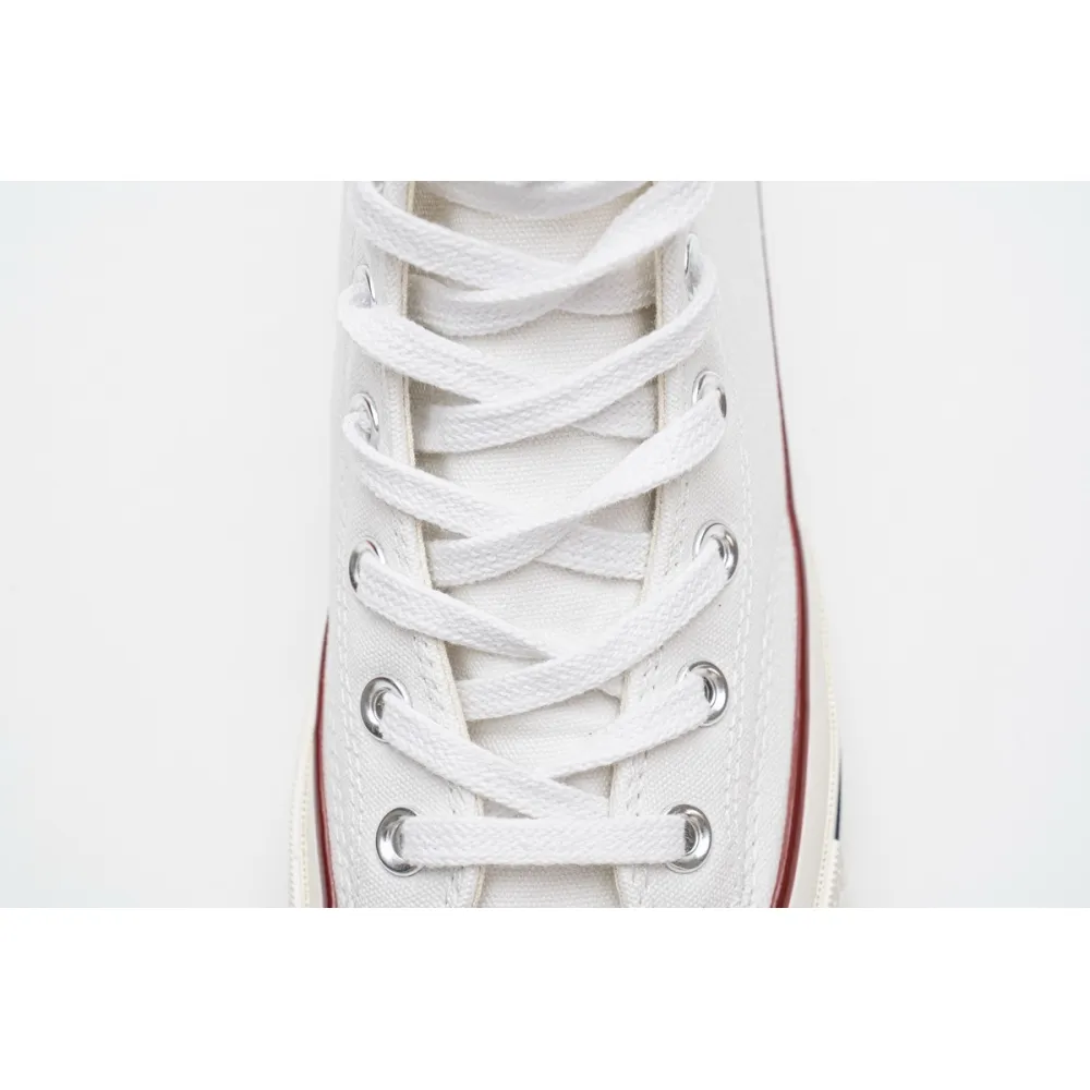 Pkgod Converse Chuck 70 HI White Garnet Egret