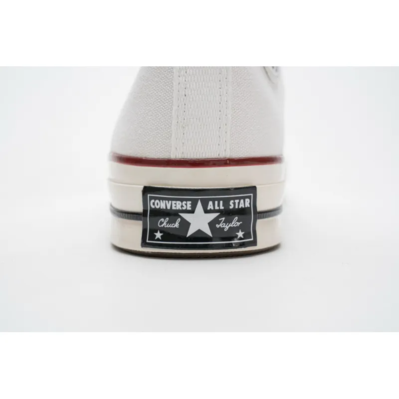 Pkgod Converse Chuck 70 HI White Garnet Egret