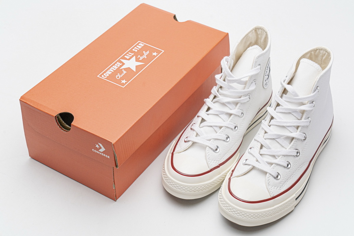     Converse Chuck 70 HI White Garnet Egret