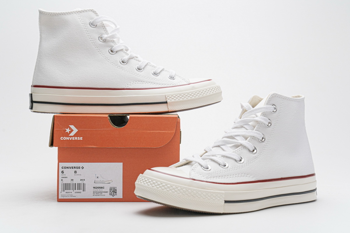     Converse Chuck 70 HI White Garnet Egret