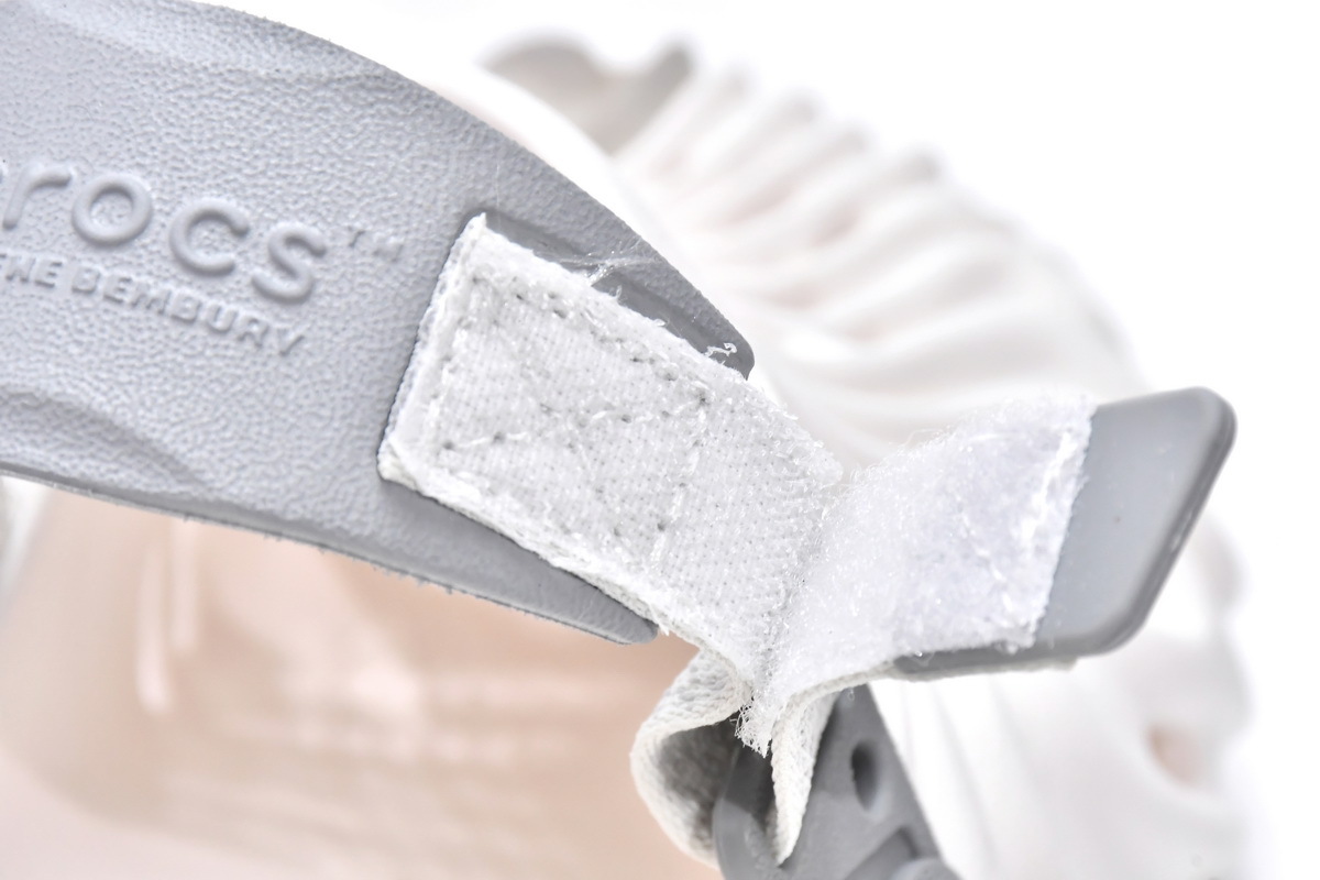   Pkgod Crocs Pollex Clog by Salehe Bembury Spackle Almost White 