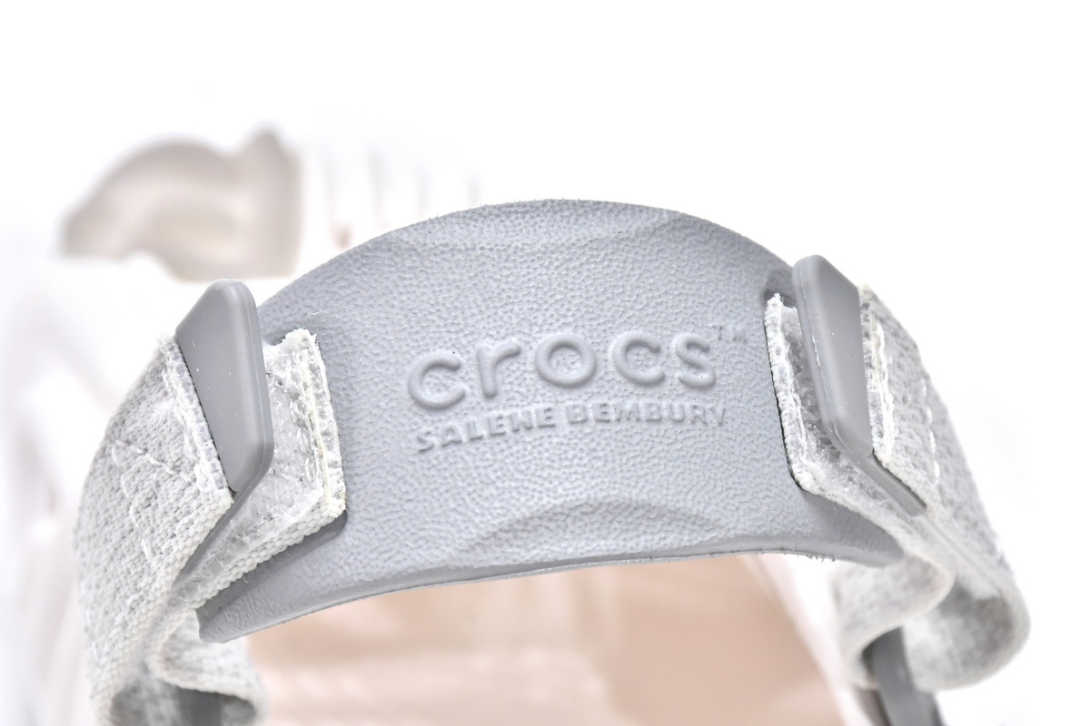    Pkgod Crocs Pollex Clog by Salehe Bembury Spackle Almost White 