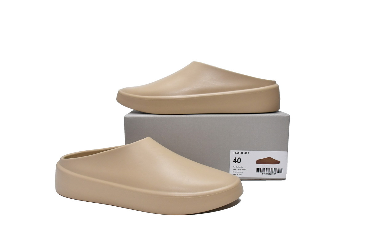 Zafa Wear Fear of God The California Slip-On Almond