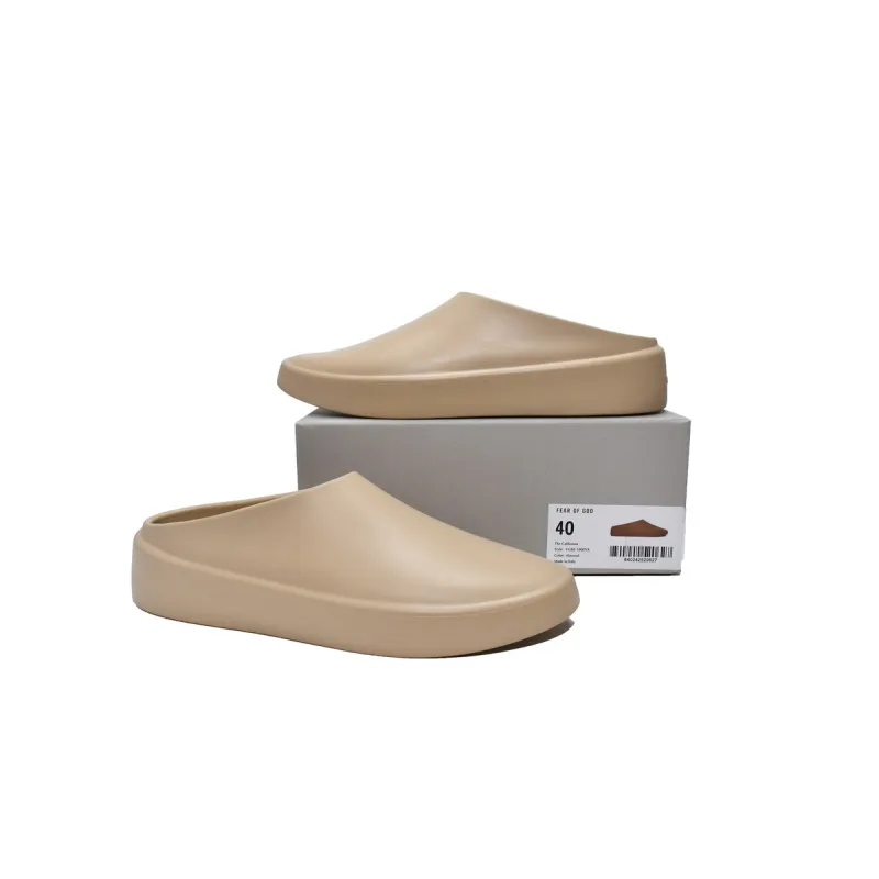 Zafa Wear Fear of God The California Slip-On Almond