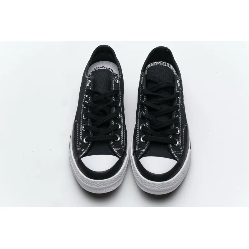 Pkgod Fragment x Moncler Converse CTAS LIFT OX Black White