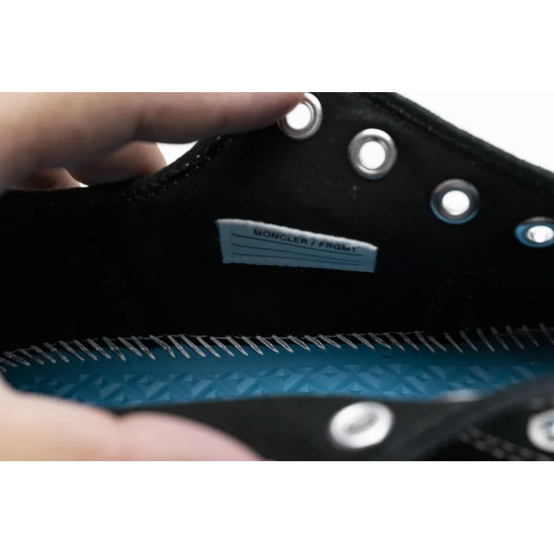 Pkgod Fragment x Moncler Converse CTAS LIFT OX Black White