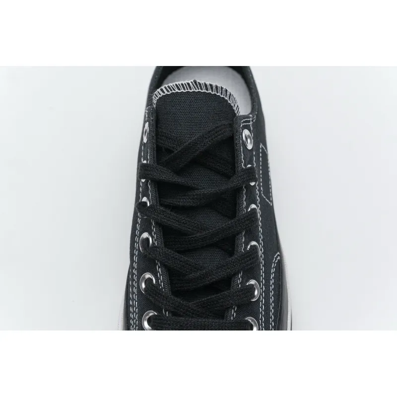 Pkgod Fragment x Moncler Converse CTAS LIFT OX Black White
