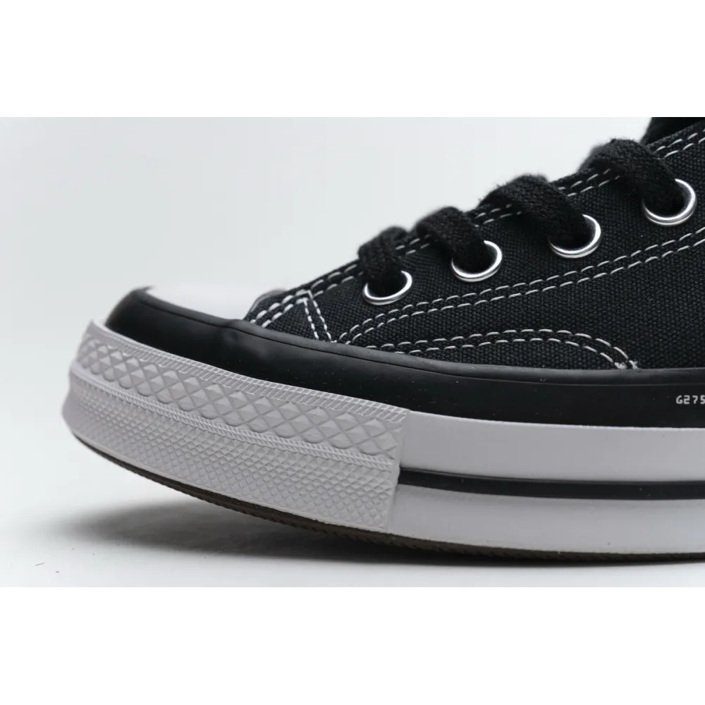 Pkgod Fragment x Moncler Converse CTAS LIFT OX Black White